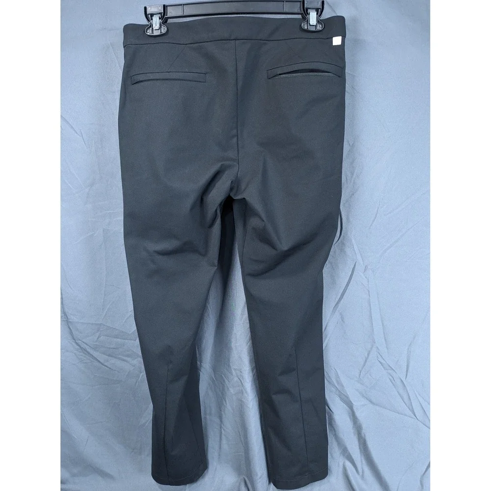 Ministry of Supply Kinetic Trousers Black Technical Stretch Pants Size 34 Inseam